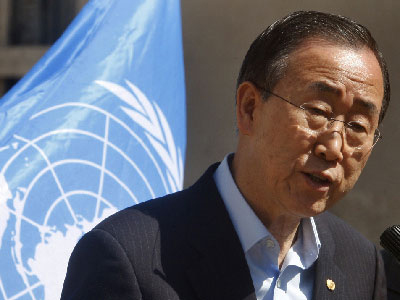 Μπαν Κι Μουν: Κάλεσμα στον αραβικό κόσμο για το Μεσανατολικό