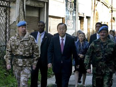 Αντιδράσεις για τη συνάντηση Μπαν Κι Μουν – Ταλάτ στο «προεδρικό μέγαρο»