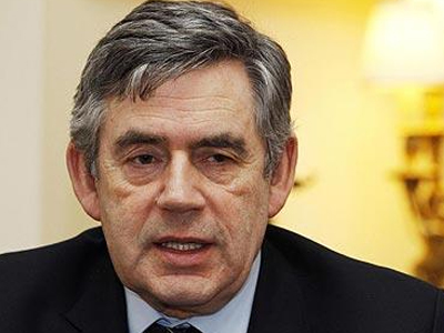 Εννέα μπανάνες την ημέρα για τον Gordon Brown