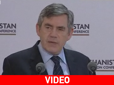 Γκόρντον Μπράουν: Αρχίζει η αλλαγή «σκυτάλης» στο Αφγανιστάν