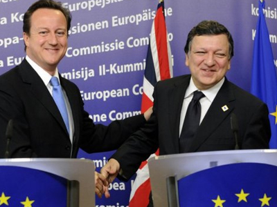 Μπαρόζο και Κάμερον κατά της οικονομικής κυβέρνησης της ευρωζώνης