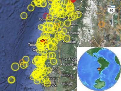 Στον χορό των μετασεισμών η Χιλή