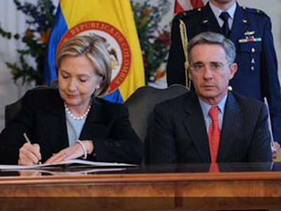 Οι Κλίντον στην Κολομβία