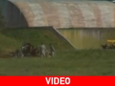 Video από την πτώση του Hawk στο Καστέλι