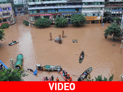 Υδάτινος όλεθρος στην Κίνα