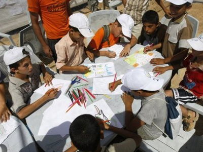 Γάζα: Επίθεση σε παιδική κατασκήνωση