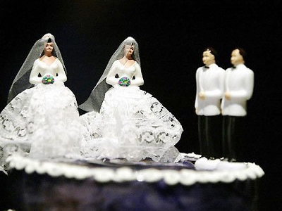 Gay γάμος στους αιθέρες