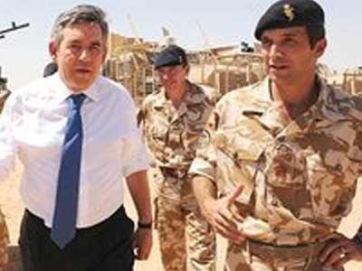 Περαιτέρω ενισχύσεις στο Αφγανιστάν ζητά ο Βrown