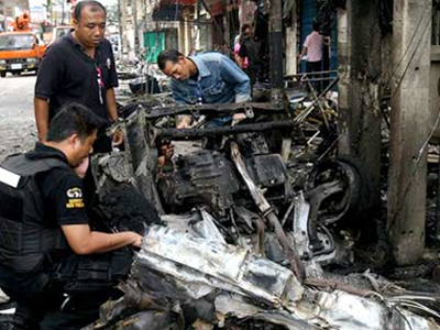 Χειροβομβίδα στην κρατική τηλεόραση της Ταϊλάνδης