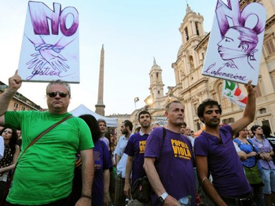 “Ημέρα σιωπής” στην Ιταλία