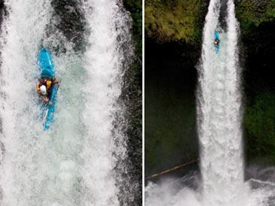 Έπεσε από καταρράκτη 25 μέτρων!