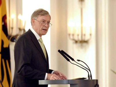 Παραιτήθηκε ο πρόεδρος της Γερμανίας