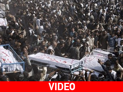 Πακιστάν: Λαοθάλασσα στις κηδείες των θυμάτων της διπλής επίθεσης