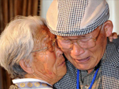 Ενώνονται και πάλι οικογένειες στην Κορέα