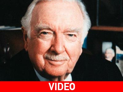 ”Έφυγε” ο θρύλος της αμερικανικής τηλεόρασης, Walter Cronkite