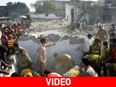Αιματηρή έκρηξη στη Λαχώρη