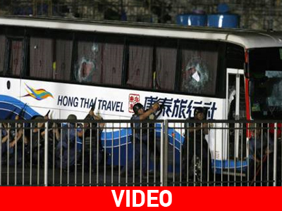 Μανίλα: Η αστυνομία ανέλαβε την ευθύνη για τη λεωφοροπειρατεία