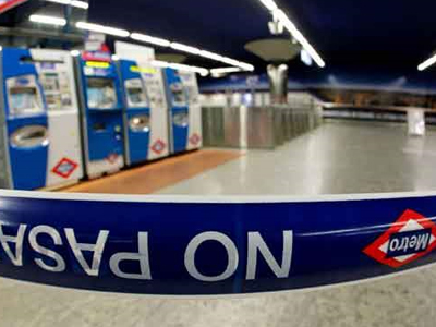 Χάος στη Μαδρίτη λόγω απεργίας