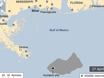 Tεράστια οικολογική καταστροφή στον Κόλπο του Μεξικού