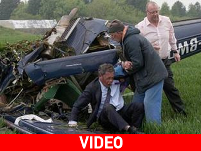 Ατύχημα με αεροσκάφος για υποψήφιο βουλευτή