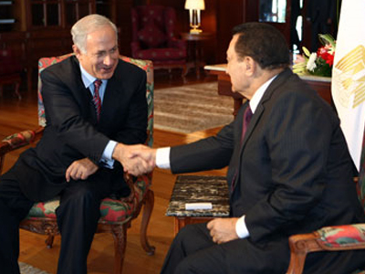 Μουμπάρακ και Νετανιάχου για την ειρηνευτική διαδικασία