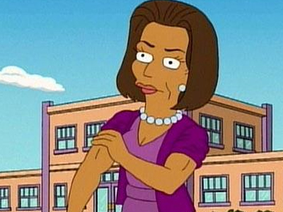 Η Michelle Obama στους Simpsons