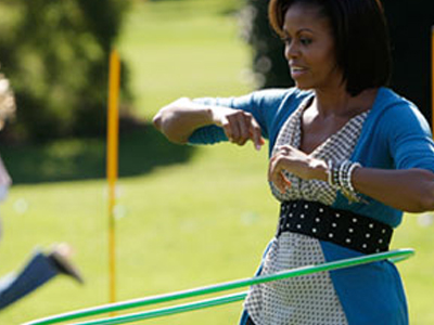 Hula Hoop… για την Michelle Obama