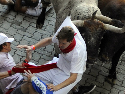 Αναίμακτη η 1η ταυροδρομία της Παμπλόνα