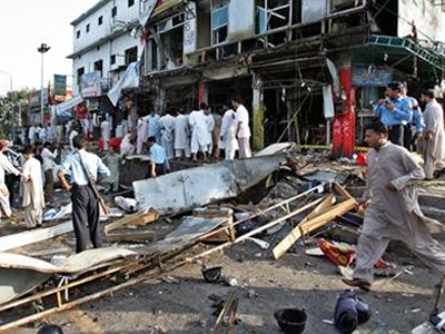 Φονική έκρηξη σε αγορά του Πακιστάν