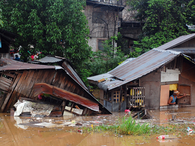 Οι πλημμύρες έφεραν ασθένειες στις Φιλιππίνες