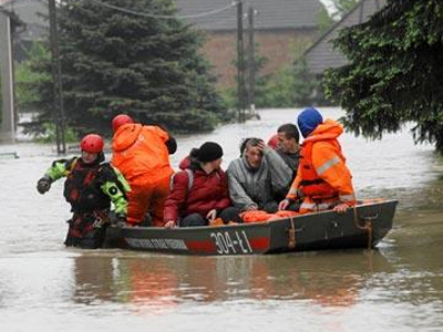 Νεκροί από πλημμύρες στην Πολωνία