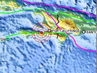 Μετασεισμός 6,1R στην Αϊτή