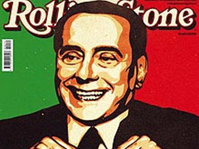 O Berlusconi «rock star»