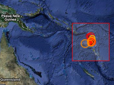 “Μπαράζ” ισχυρών σεισμών στον Ειρηνικό