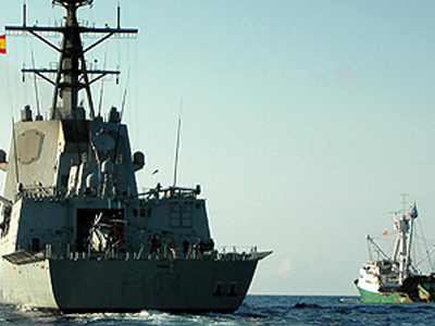 Πειρατεία σε ισπανικό αλιευτικό