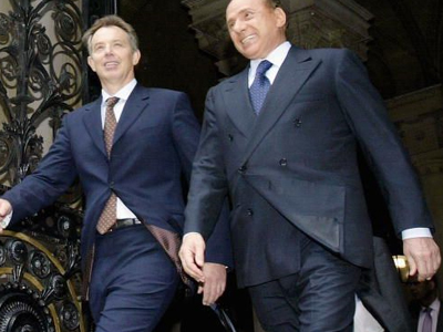 Berlusconi: Στηρίζω τον Blair