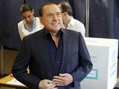 Κερδισμένος ο Μπερλουσκόνι στις περιφερειακές εκλογές