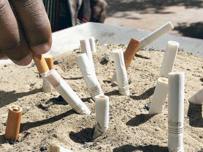 Πανό 200 μέτρων κατά του καπνίσματος