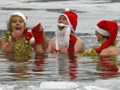 Μπάνιο… για τολμηρούς