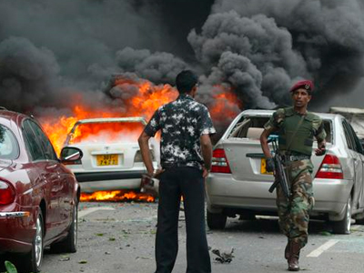 Εξήντα νεκροί από έκρηξη στη Σρι Λάνκα