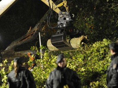 Στα χέρια αστυνομικοί και οικολόγοι στην Γερμανία