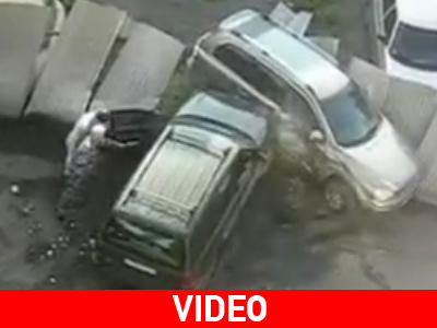 Την πλήρωσε… το αυτοκίνητο!