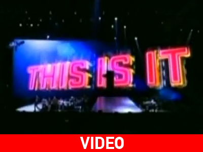 Το trailer των συναυλιών του Michael Jackson