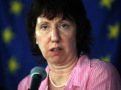 Συστάσεις στην Κάθριν Άστον να επισκεφθεί τη Γάζα