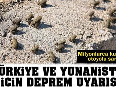 Πανικός στην Τουρκία με τα βατράχια της Κορώνειας