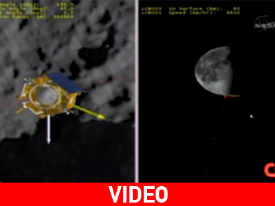 Με επιτυχία ο “βομβαρδισμός” της Σελήνης