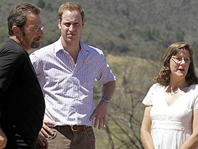 Ο πρίγκιπας William κοντά στους ομογενείς