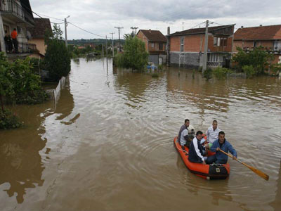 Κακοκαιρία πλήττει τα Βαλκάνια