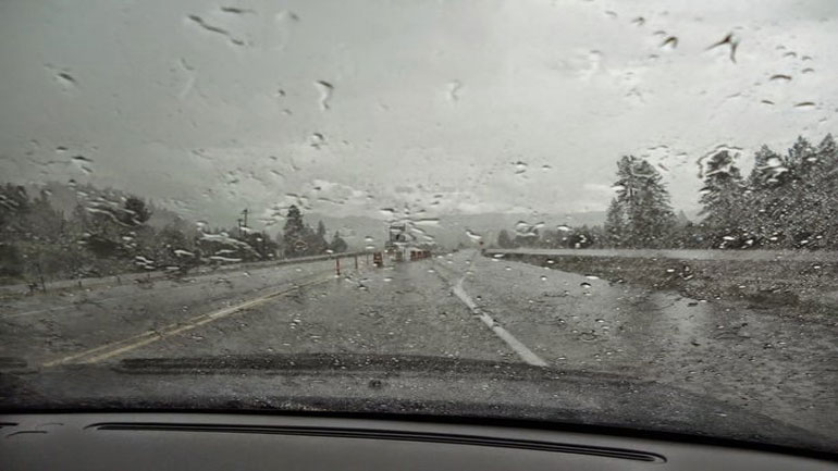 Προβλήματα στο οδικό δίκτυο της Β. Ελλάδας λόγω κακοκαιρίας