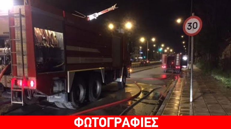 Φωτιά στο στρατόπεδο Παύλου Μελά